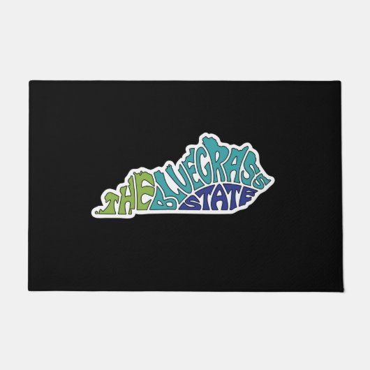 De Blauwvintonijnstaat - Kentucky Deurmat (Voorkant)