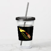 De Bleke Ale van de heer Molotov Acryl Drinkbeker (Achterkant)