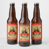 De Bleke Ale van de heer Molotov Bier Etiket (Flessen)