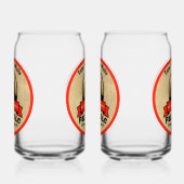 De Bleke Ale van de heer Molotov Blikvorm Glas (Rechts)