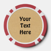 De Bleke Ale van de heer Molotov Poker Chips (Achterkant)