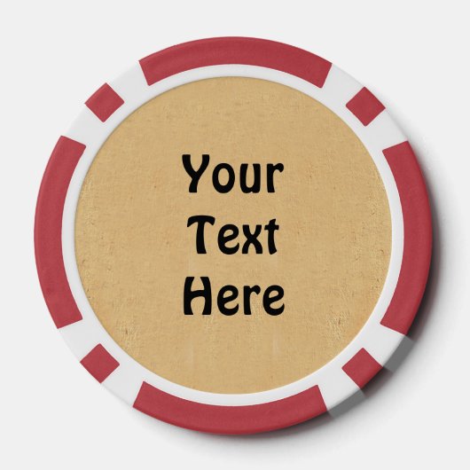 De Bleke Ale van de heer Molotov Poker Chips (Achterkant)