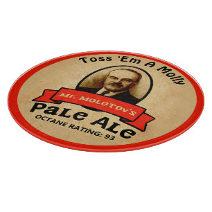 De Bleke Ale van de heer Molotov Snijplank