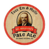 De Bleke Ale van de heer Molotov Snijplank (Voorkant)