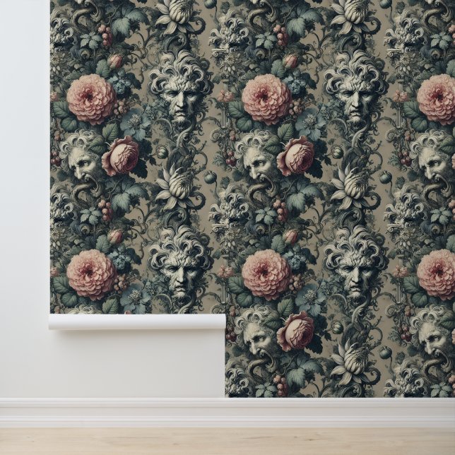 De Bleke zuivering - Gotisch Victoriaans Behang (Applicatie)