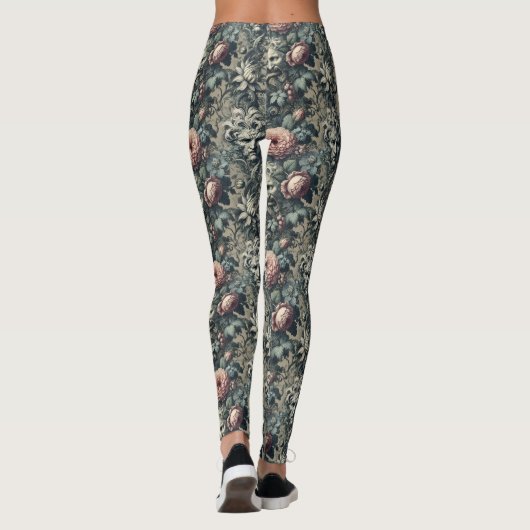 De Bleke zuivering - Gotisch Victoriaans Leggings (Achterkant)