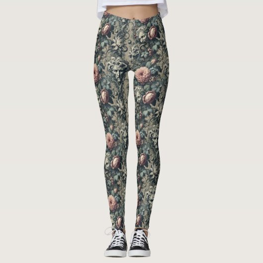 De Bleke zuivering - Gotisch Victoriaans Leggings (Voorkant)
