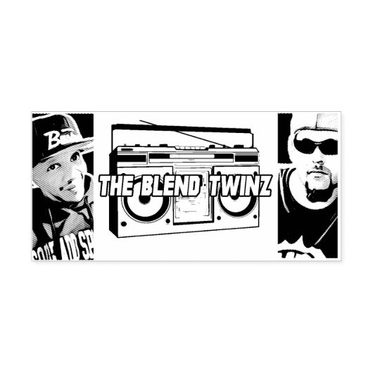 De Blend Twinz Zelfinktkussen Stempel (Design)