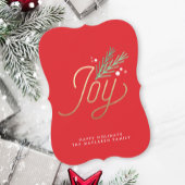 De blije Kaart van de Vakantie van de Steun van de