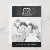 De blije Kerstkaart van het Bord (Voorkant)