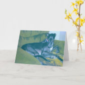 De blik kaart (Gele Bloem)