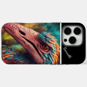 De blik van Avian Majesty Case-Mate iPhone Case (Achterkant (horizontaal))
