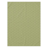 De blik van Bamboe in Olive Moss Green Wood Grain Tafelkleed (Voorkant)