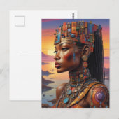 De blik van Cleopatra Briefkaart (Voorkant / Achterkant)