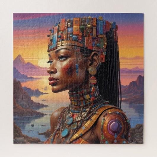 De blik van Cleopatra Legpuzzel (Verticaal)