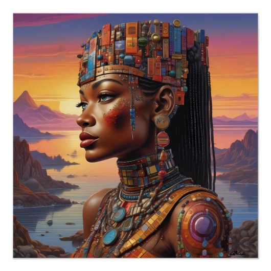 De blik van Cleopatra Perfect Poster (Voorkant)