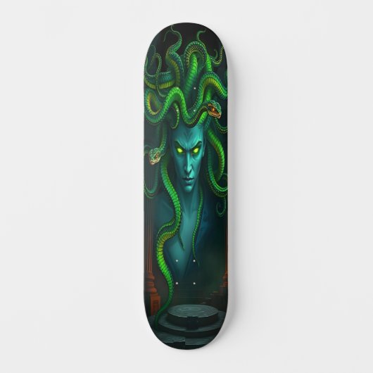De blik van de Gorgon Edition 1 Persoonlijk Skateboard (Voorkant)