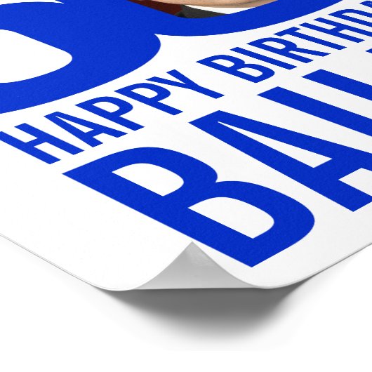 De blik van de verjaardag die 60 poster van de dou (Hoek)