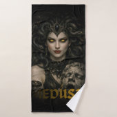 De blik van eeuwige stilte badhanddoek (Badhanddoek)