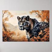 De blik van het Oerwoud Poster (Voorkant)