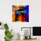 de blik van je ogen poster (Thuiskantoor)