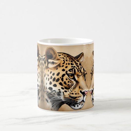 De blik van Leopard: Koffiemok (Center)