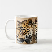 De blik van Leopard: Koffiemok (Links)