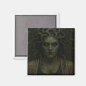 De blik van Medusa Magneet (Voorkant / Achterkant)
