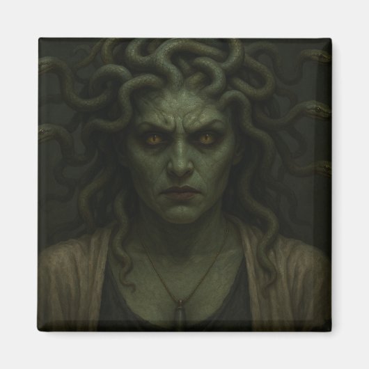 De blik van Medusa Magneet (Voorkant)