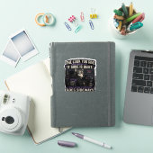 De blik wanneer iemand 'Stil' zegt Sticker (iPad Cover)