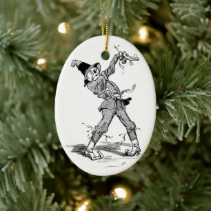 De Blikken Man Alice in Wonderland Keramisch Ornament