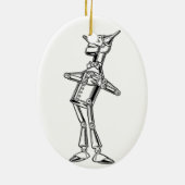 De Blikken Man Alice in Wonderland Keramisch Ornament (Achterkant)
