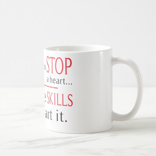 De blikken stoppen een Mok voor hartgenezing (Rechts)