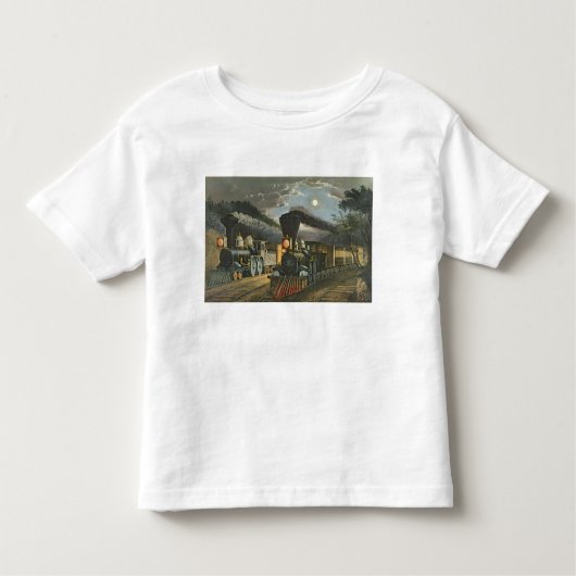 De bliksem Express-treinen, 1863 Kinder Shirts (Voorkant)