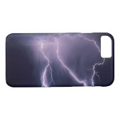De bliksem over Salt Lake Valley, Utah. Case-Mate iPhone Case (Achterkant (Horizontaal))