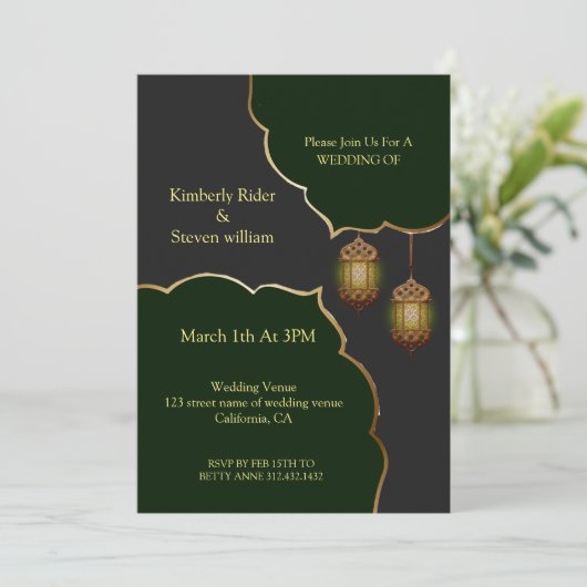 De bliksemlamp kaart (Staand voorkant)