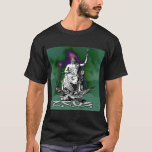De Bliksemschicht van Zeus – Mythische Kracht Graf T-shirt