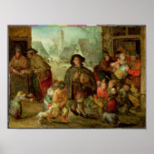 De Blind Hurdy Gurdy Player Poster (Voorkant)