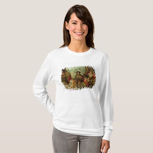 De Blind Hurdy Gurdy Player T-shirt (Voorkant volledig)