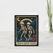 De Blinde Die De Blinde Leid Grappige Tarotkaart S Kaart (Voorkant)