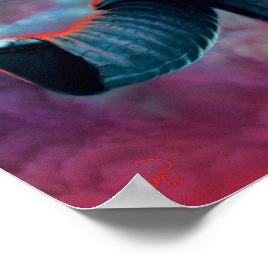 De blinde dood poster (Hoek)