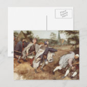 De blinde leider van het Blinde - 1568 Briefkaart (Voorkant / Achterkant)