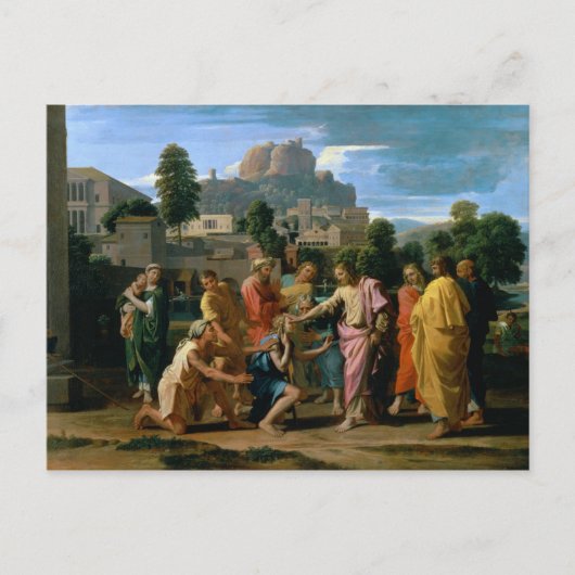 De blinde van Jericho Briefkaart (Voorkant)