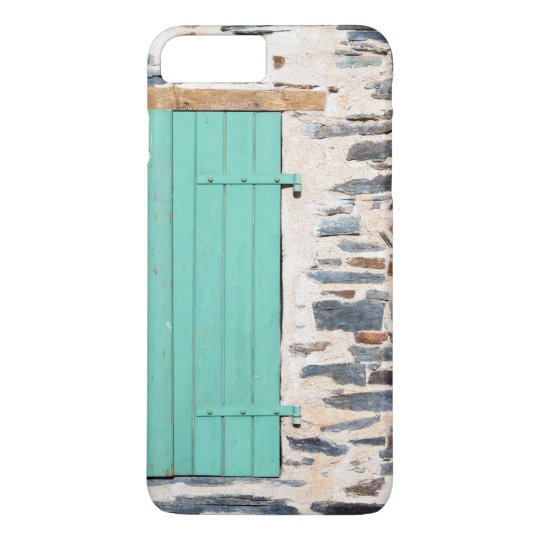 De Blinden van het venster op een Rustiek iPhone 8/7 Plus Hoesje