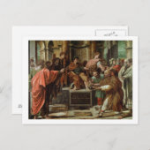De Blinding van Elymas (cartoon voor de Sistine Ch Briefkaart (Voorkant / Achterkant)