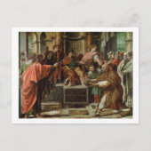 De Blinding van Elymas (cartoon voor de Sistine Ch Briefkaart (Voorkant)