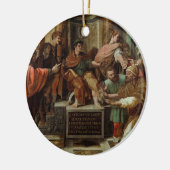 De Blinding van Elymas (cartoon voor de Sistine Ch Keramisch Ornament (Links)