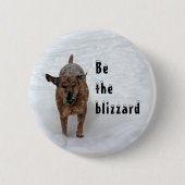 De blizzard ronde button 5,7 cm (Voorkant)