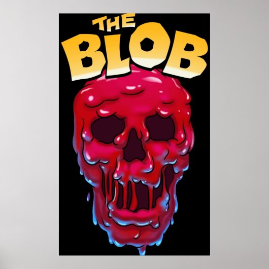 De Blob 1988 Poster (Voorkant)