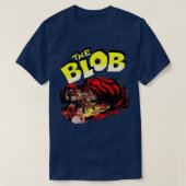 DE BLOB Retro Cult Classic Horror Fan Art T-shirt (Design voorkant)
